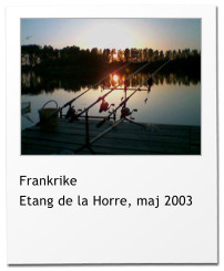 Frankrike Etang de la Horre, maj 2003